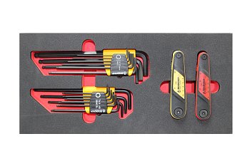 Modul - klíče zástrčné Inbus, Torx, 33 dílů, velikost 1/3 - produktové foto