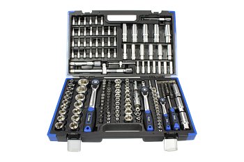 Gola sada 1/4" - 3/8" - 1/2", 6ti hran 4 - 32 mm, 180 dílů - produktové foto