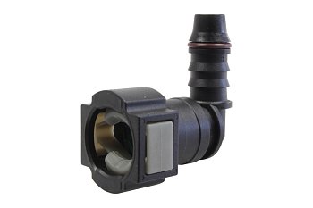 Rychlospojka na opravu palivového vedení, zahnutá (90°) D4, vnitřní průměr 9,49 mm - produktové foto