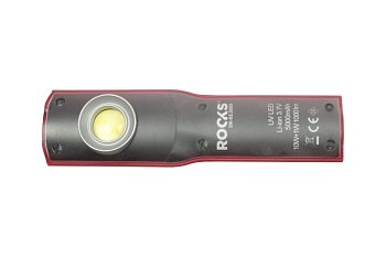 Lampa montážní COB LED + 1 UV LED, akumulátorová, 3,7 V / 5000 mAh, IP54, se stojánkem - produktové foto