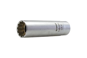 Hlavice nástrčná 3/8", 12ti hran 14 mm, s magnetem, na zapalovací svíčky - produktové foto
