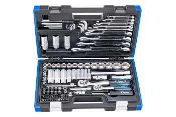Gola sada 1/4" + 3/8", 6ti hran 5/32" - 1", 92 dílů - produktové foto