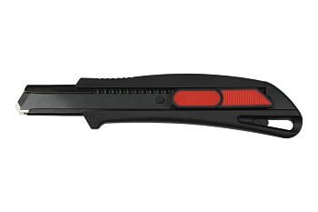 Nůž bezpečnostní odlamovací, rozměr čepele 0,50/18 mm, automatická aretace čepele - produktové foto