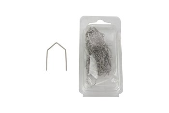 Spona drátěná rohová "V" 0,7 mm pro 100-05272 a 100-06461, 100 ks - produktové foto