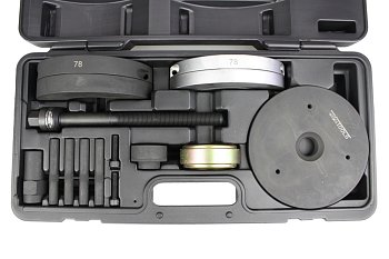Stahovák kompaktních ložisek, průměr 78 mm, pro vozy Ford, Mazda, Volvo, sada 15 dílů - produktové foto