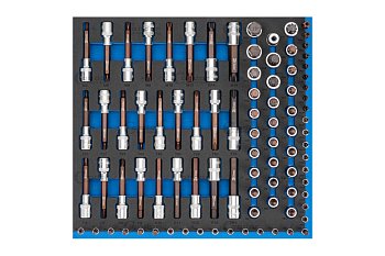 Modul - hlavice zástrčné 1/4" - 1/2", Xcess Performance, 89 dílů, velikost 2/3 - produktové foto