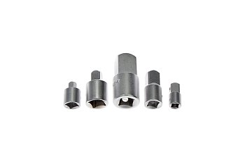 Adaptéry 1/4" - 3/4", sada 5 dílů - produktové foto