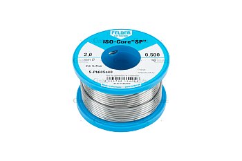 Cín pájecí FELDER Sn40, Pb60, průměr 2,0 mm, 500g - produktové foto