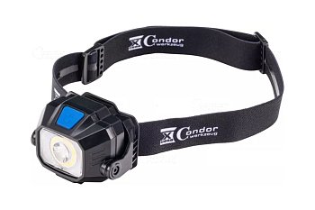 Lampa čelovka  COB LED, akumulátorová, 3,7 V / 1500 mAh, bezdrátové nabíjení - produktové foto
