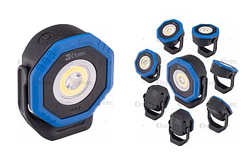 Reflektor LED COB, akumulátorový 3,7 V / 2600 mAh, IP 65 - produktové foto