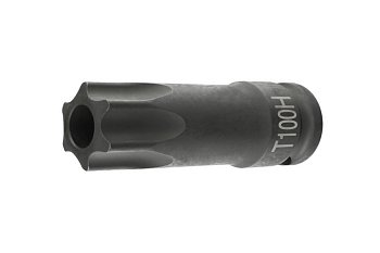 Hlavice zástrčná 1/2", Torx vrtaný T100 x 80 mm, speciální na seřízení vačkové hřídele vozů MB - produktové foto