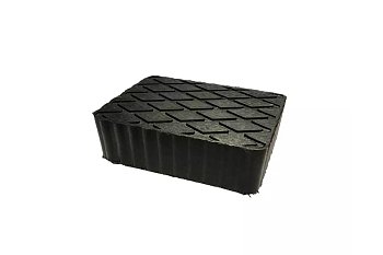 Podložka gumová na 4 sloupové zvedáky, rozměr 160 x 120 mm, výška 100 mm - produktové foto