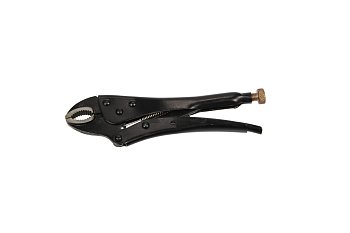Kleště upínací "grip", délka 160 mm, černě lakované - produktové foto