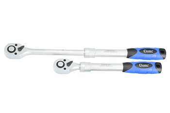 Ráčna 1/4" teleskopická, délka 150 - 200 mm, 72 zubů, s přepínací páčkou - produktové foto