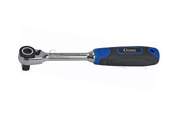 Ráčna 1/4" s extra malou hlavou, délka 130 mm, 72 zubů, s přepínací páčkou, s rotačním kroužkem - produktové foto