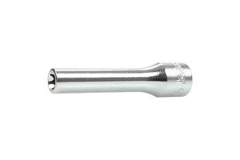 Hlavice nástrčná 1/4", E-profil E4, prodloužená - produktové foto