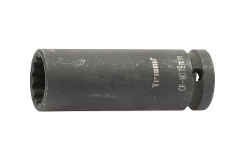 Hlavice nástrčná 1/2", 12ti hran 16 mm, prodloužená, tvrzená - produktové foto