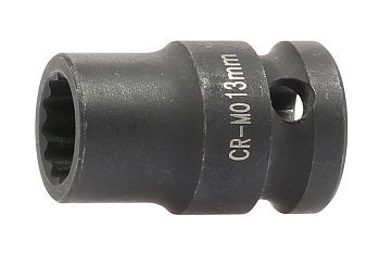 Hlavice nástrčná 1/2", 12ti hran 10 mm, tvrzená - produktové foto