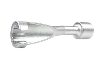 Hlavice nástrčná 1/2", 12ti hran 14 mm, délka 119 mm, proříznutá, vyhnutá, na palivové potrubí - produktové foto