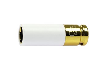 Hlavice nástrčná 1/2", 6ti hran 14 mm, prodloužená, tvrzená, na Alu kola - produktové foto