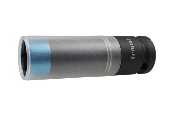 Hlavice nástrčná 1/2", 6ti hran 15 mm, prodloužená, tvrzená, na Alu kola - produktové foto