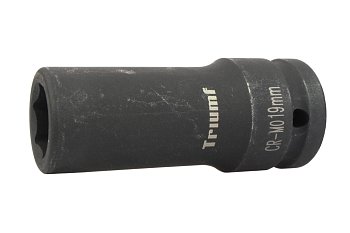 Hlavice nástrčná 3/4", 6ti hran 17 mm, prodloužená, tvrzená - produktové foto