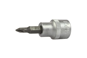 Hlavice zástrčná 3/8", křížový PZ1, S2, maximální zatížení 25 Nm - produktové foto