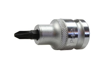 Hlavice zástrčná 1/2", křížová PH3 x 55 mm, S2, maximální zatížení 50 Nm - produktové foto