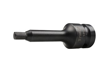 Hlavice zástrčná 1/2", Inbus 1/4", prodloužená, tvrzená - produktové foto