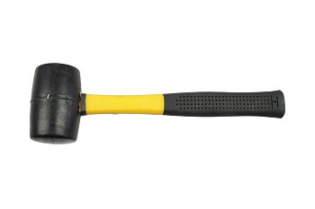 Palička gumová pr. 52 x 85 mm, 340 g, černá guma - produktové foto
