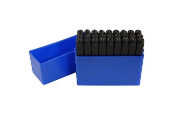 Razící matrice - písmena, velikost 3 mm - produktové foto