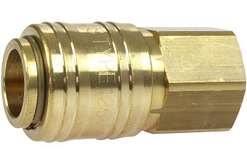 Rychlospojka s vnitřním závitem 3/8", mosazná - produktové foto