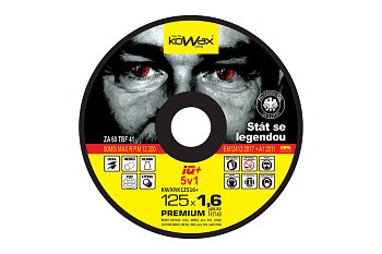 Kotouč řezný KOWAX IQ+ 5v1, 115 x 1,0 x 22,2 mm - VÝPRODEJ - produktové foto