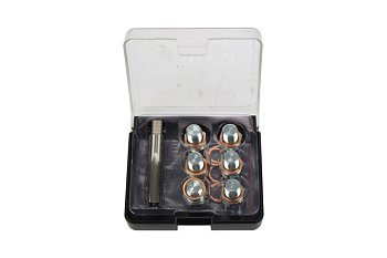 Sada na opravu závitů olej. výpustí, pro závity M12 x 1,5 , s šrouby M13 x 1,5 - produktové foto