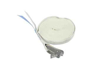Pás upínací 25mm/1D/4M bílý zám., 250kg - produktové foto