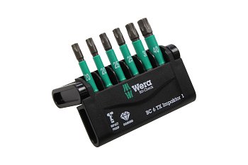 Bity 1/4", Torx T20 - T40, impaktor, délka 50 mm, sada 6 dílů - produktové foto