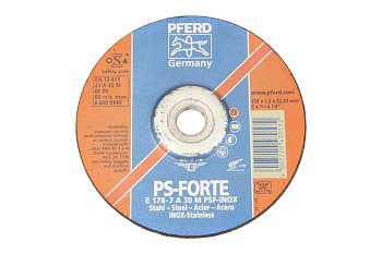Kotouč brusný E 125-7 A30 M PSF-INOX - produktové foto