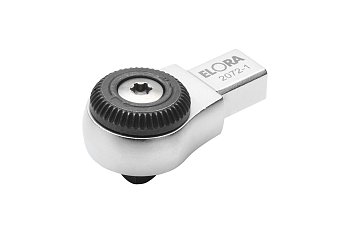 Hlava ráčnová 1/2", s přepínacím kolečkem, pro momentový klíč se vstupem 9 x 12 mm - produktové foto