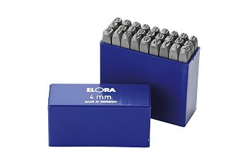 Razící matrice - písmena, velikost 2 mm - produktové foto