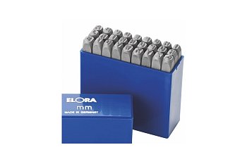 Razící matrice - písmena, velikost 3 mm - produktové foto