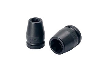 Hlavice nástrčná 1/2" E-profil E12, tvrzená - produktové foto