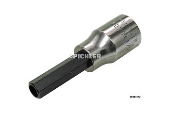 Klíč inbus 10 mm s vrtáním 7,5 mm pro demontáž vstřiků BOSCH - produktové foto