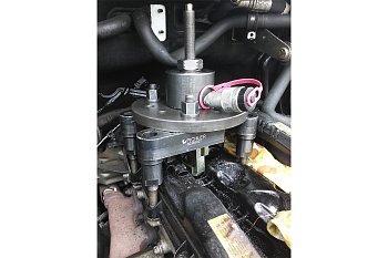 Hydraulická sada na vytahování vstřiků, univerzální, bez hydraulické pístnice 12 t - produktové foto