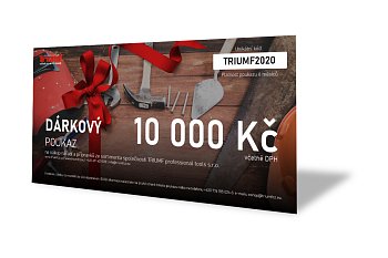 Dárkový poukaz v hodnotě 10 000 Kč včetně DPH - produktové foto